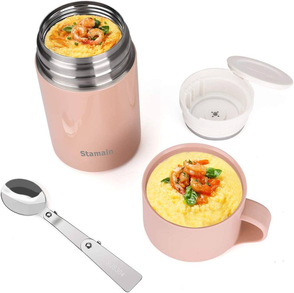 Stamain Insulated Lunch Container Hot Food Jar