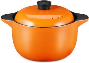 05.Casserole Dish with Lid Ceramic Cooking Pot