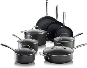 Granitestone Pro Pots and Pans Set Premium Chef’s Cookware 