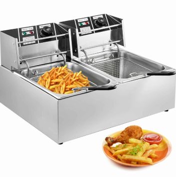 easiest way to clean a commercial deep fryer