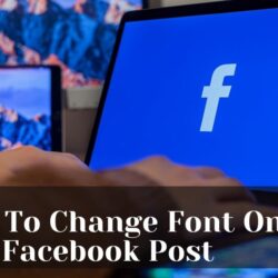 How To Change Font On Facebook Post