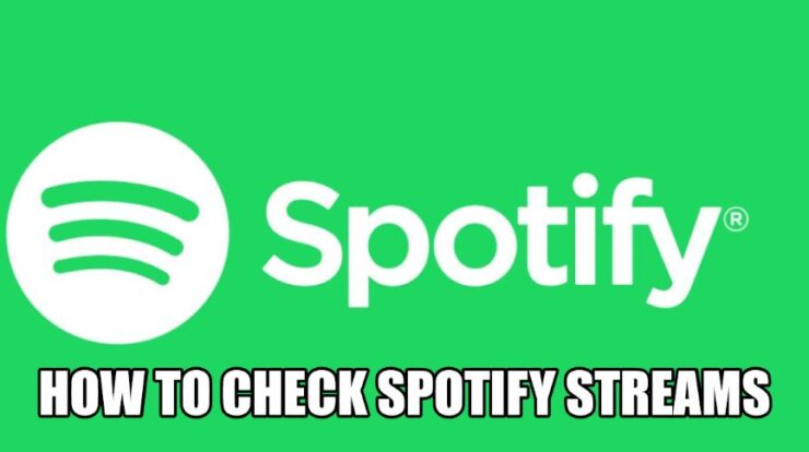 how to check spotify streams