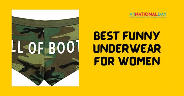 Best Funny Underwear for Women